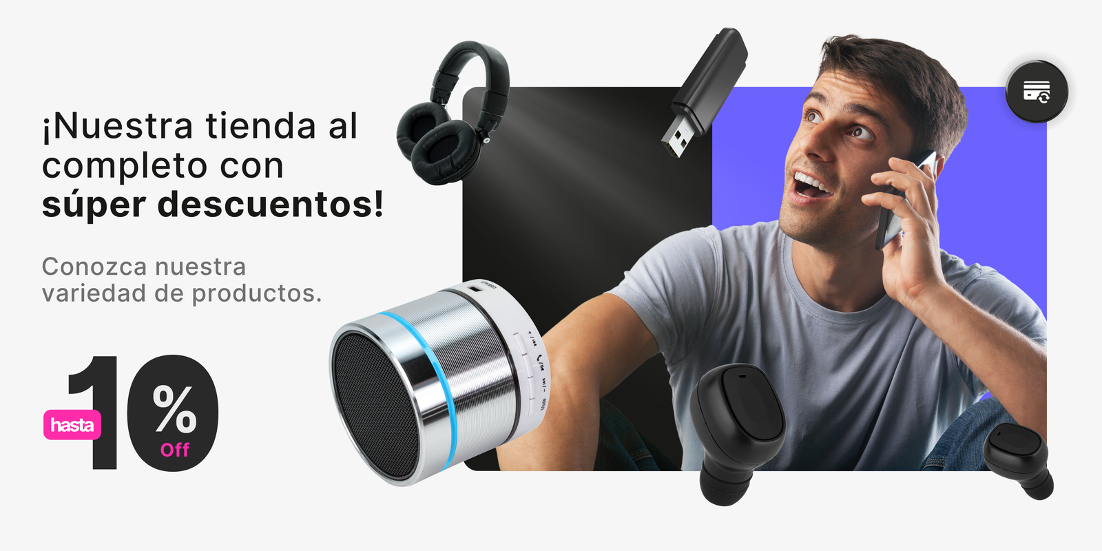 Nuestra tienda al completo con súper descuentos: hasta 10% en Digital HUB.